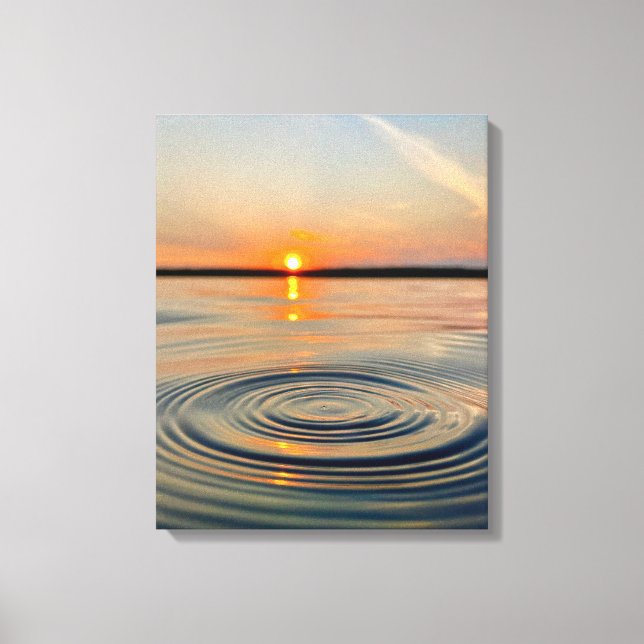 Ripples Leinwanddruck (Vorderseite)