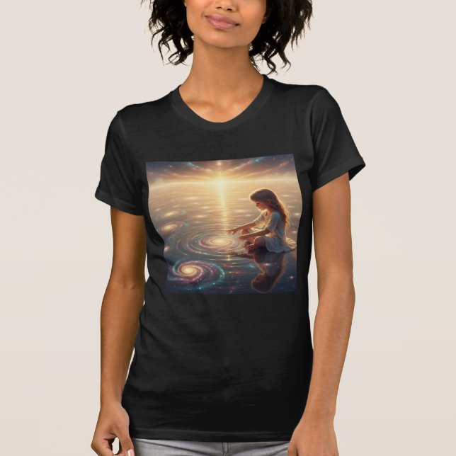 Ripples of Creation – Inner Child of  Cosmic Light T-Shirt (Vorderseite)
