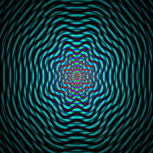 Rippling Atom...... Laptopschutzhülle