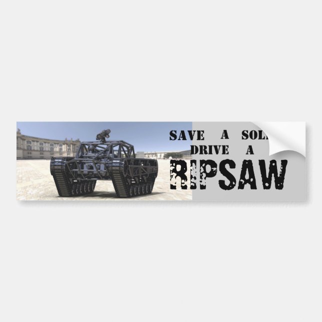 Ripsaw-Autoaufkleber Autoaufkleber (Vorne)