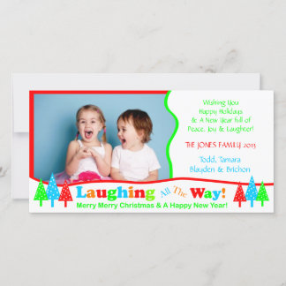 Rire de B1 tout le modèle photo de Noël blanc de