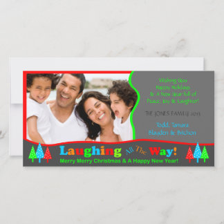 Rire de B1 tout le modèle photo de Noël de manière