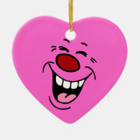 Rire : Ornement cardiaque pour ballons ou fleurs