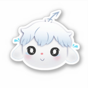 Riri Cry Cute Aufkleber