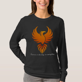 Rise Again Phoenix T-Shirt | Patience Motivation Q