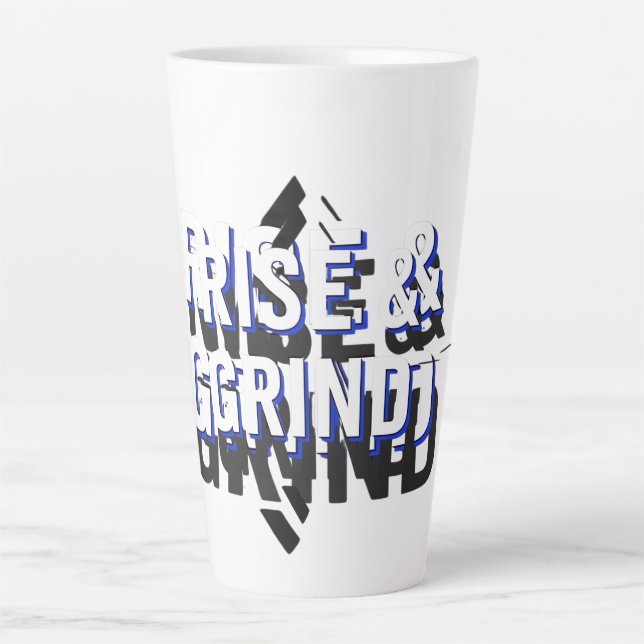 rise and grind milchtasse (Vorderseite)