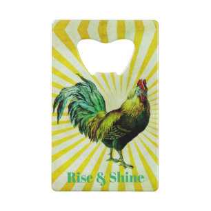 Rise and Shine Bottle Opener Geldbeutel Flaschenöffner