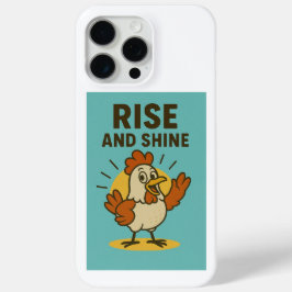 Rise and Shine Happy Chicken Case-Mate iPhone Hülle
