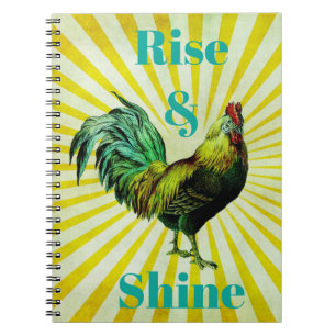 Rise and Shine Notebook Notizblock