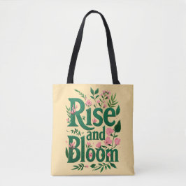 Rise & Bloom - Botanischer Totenbeutel Tasche