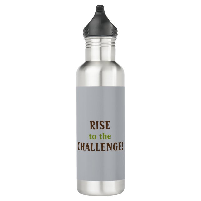 RISE Inspirationelles Foto eines Baumes zum Himmel Edelstahlflasche (Rechts)
