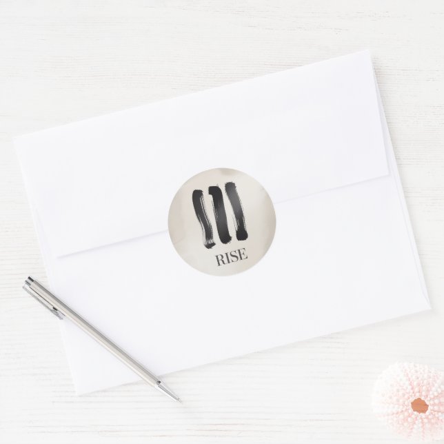 Rise  Mini Motivation Sticker Sheet | Calm & Bold (Umschlag)