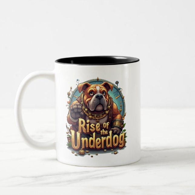 Rise of the Underdog Mug – Motivational Coffee Mug (Gauche)