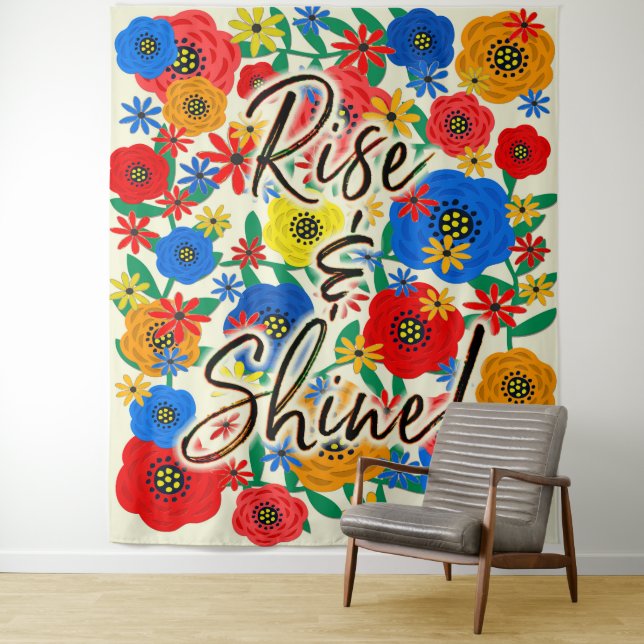 Rise & Shine Extra Groß Wandteppich (Beispiel)