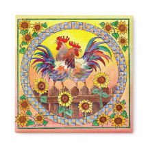 RISE & SHINE ROOSTERS VON SHARON SHARPE