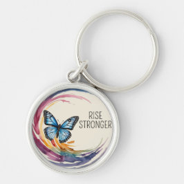 Rise Stronger Themed Schlüsselanhänger