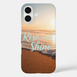 Rise und Shine iPhone 16 Hülle