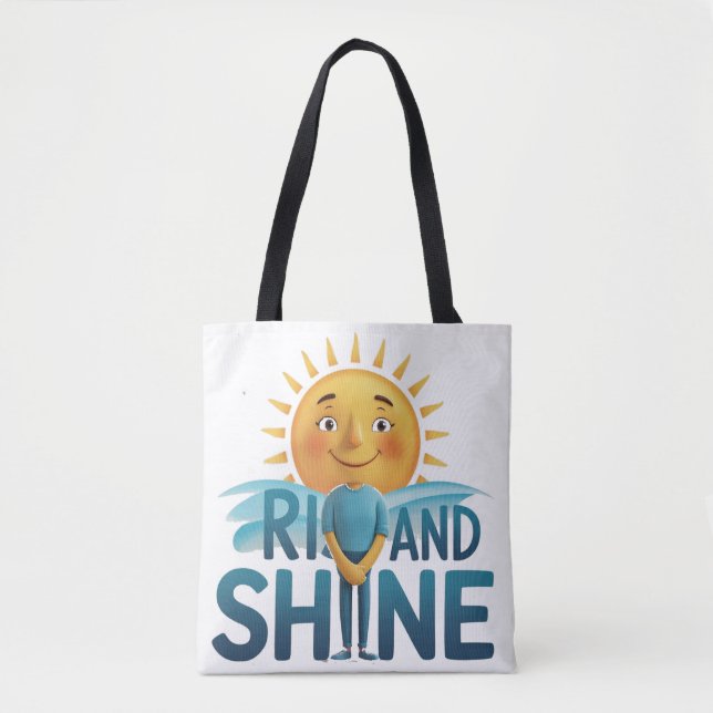 Rise und Shine Tasche (Vorderseite)