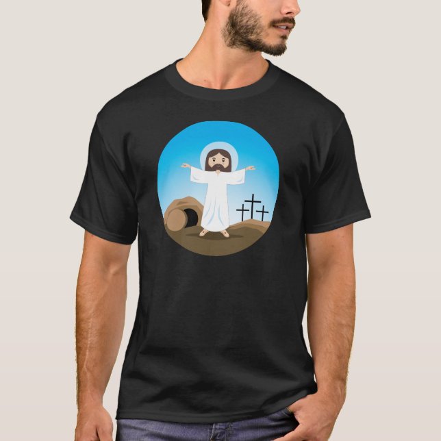 Risen Christ T-Shirt (Vorderseite)