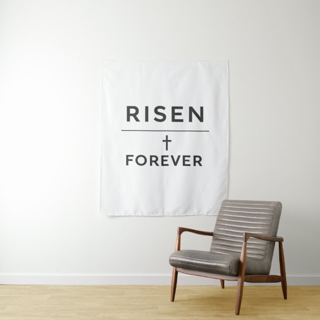 Risen + Forever Sticker  Wandteppich (Beispiel)