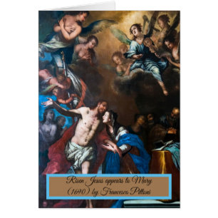 Risen Jesus erscheint Maria