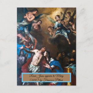 Risen Jesus erscheint Maria Postkarte