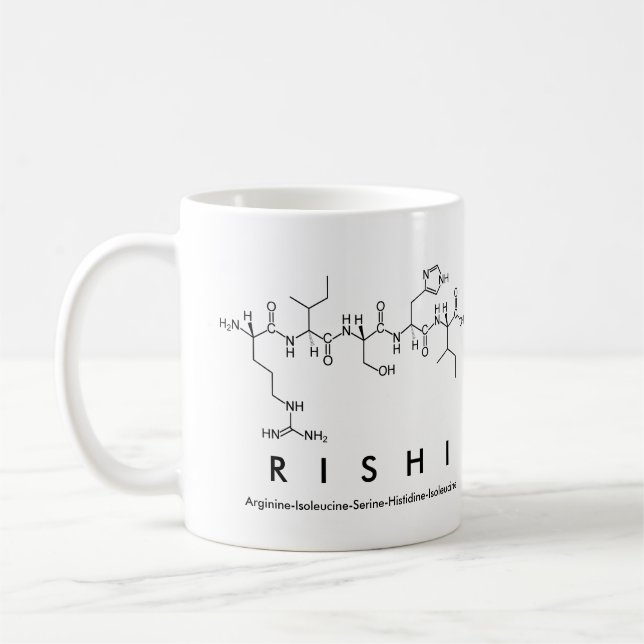 Rishi-Peptid-Tasse Kaffeetasse (Links)
