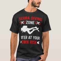 Risiko Zone Scuba Diver