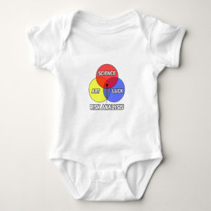 Risikoanalyse .. Science Art Luck Baby Strampler