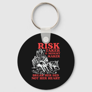 Risikoträger & amp; Mami Maker bricht ihr Bett, ni Schlüsselanhänger