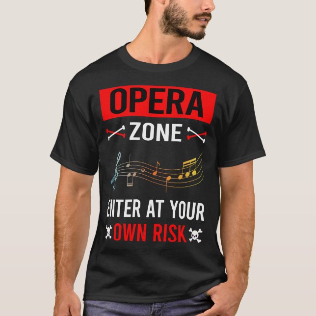 Risikozonenoper T-Shirt (Vorderseite)