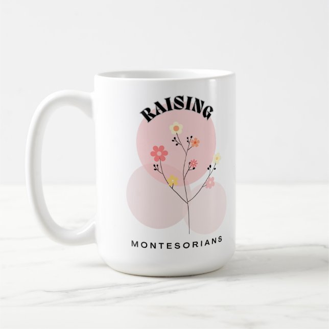 Rising montessorians  kaffeetasse (Links)