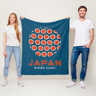 Rising Sushi Fleecedecke