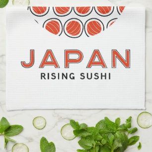 Rising Sushi Geschirrtuch