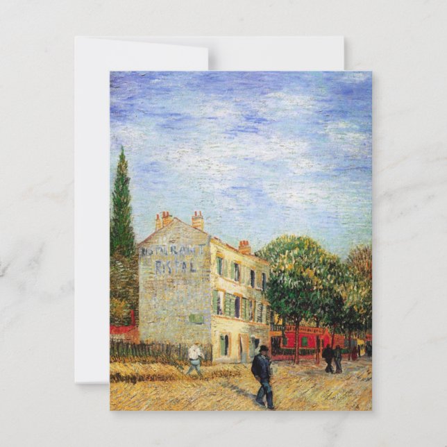 Rispal Restaurant in Asnieres by Vincent van Gogh (Vorderseite)