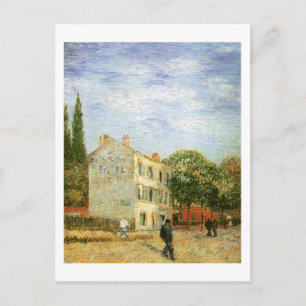 Rispal Restaurant in Asnières, Van Gogh Fine Art Postkarte