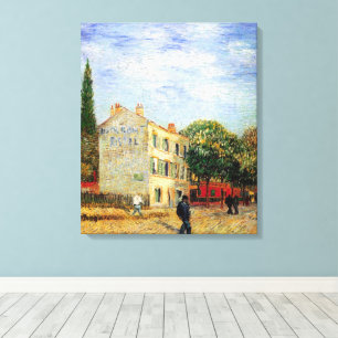 Rispal Restaurant in Asnieres von Vincent van Gogh Leinwanddruck