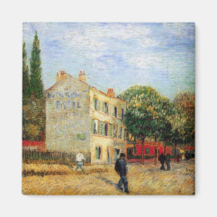 Rispal Restaurant in Asnieres von Vincent van Gogh Magnet