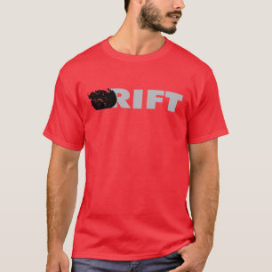 Riss-Büffelleder T-Shirt
