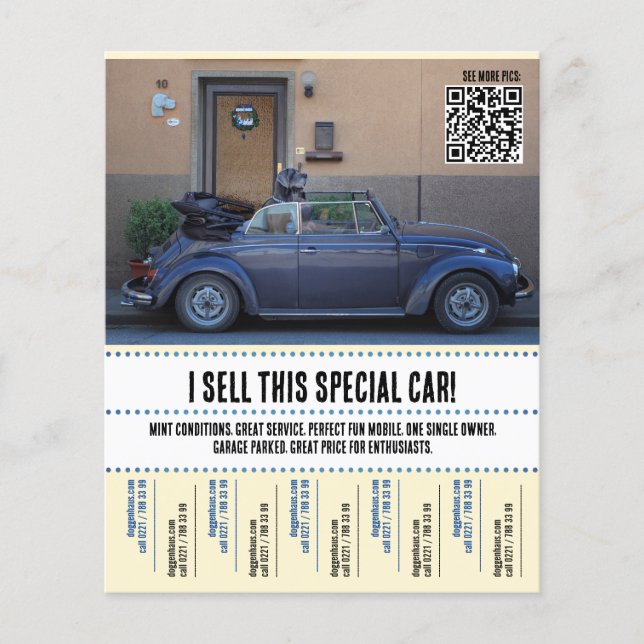 Riss des Tears Car Selling Flyer (Vorne)