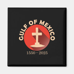 Riss Golf von Mexiko Magnet
