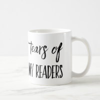 Risse der Kaffee-der Tasse meines Leser-Verfassers