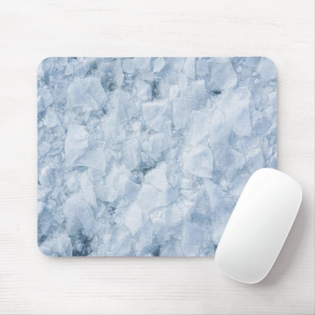 Risse Eisoberfläche (Stil 3) Ölmalerei Mousepad (Mit Mouse)