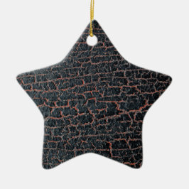 Risse Farbe Keramik Ornament