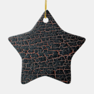 Risse Farbe Keramik Ornament