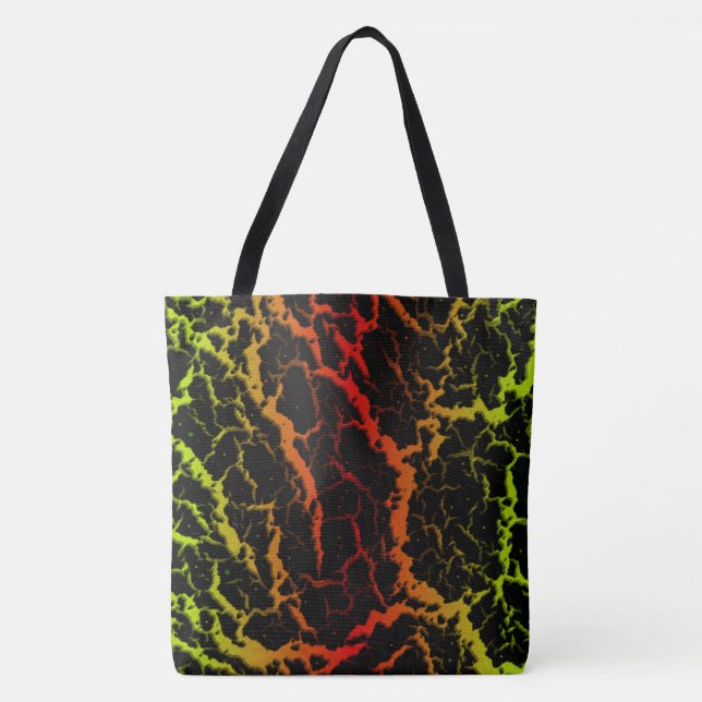 Risse Lava - Limon/rot Tasche (Vorderseite)