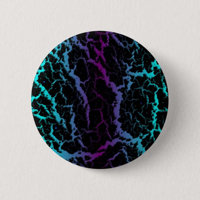Risse Leerlaufbahn - Cyan/Lila Button (Vorderseite)