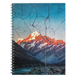 Risse Leinwand Notebook-Journal Notizblock