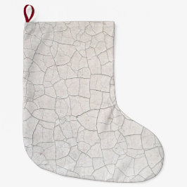 Risse Oberfläche Großer Weihnachtsstrumpf