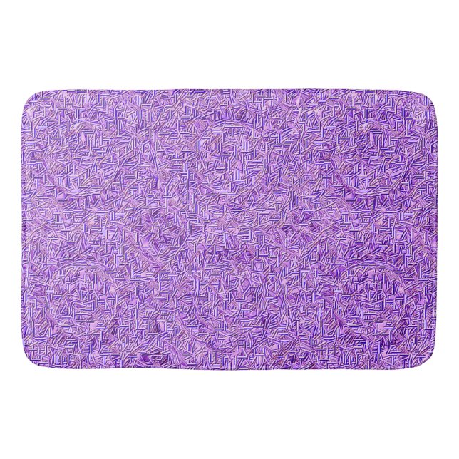 Risse Violet Bath Mat Badematte (Vorderseite)